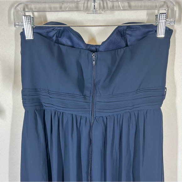 Birdy Gray | Navy Blue Bridesmaid Dress Convertible Size Medium - Picture 11 of 15